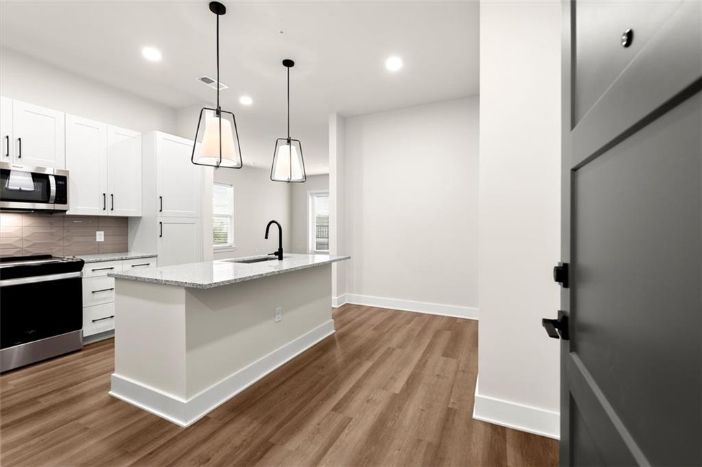 *NOW LEASING* *BRAND NEW CONSTRUCTION* *MOVE-IN SPECIALS* *55+ ACTIVE ADULT COMMUNITY.* Expand your life and start fresh at EVOQ East Cobb. This floor plan features a two bedroom, two bathroom home. Discover the perfect blend of comfort, style, and community at EVOQ East Cobb, a vibrant 55 plus neighborhood designed for active adults and empty nesters ready for a fresh chapter. Nestled in beautiful Marietta, Georgia, this spacious home offers a pet-friendly garden-style setting with luxurious amenities that make every day feel special. Step inside and enjoy thoughtful features like a private balcony, high ceilings, and a full-size front-load washer and dryer, all designed to complement your lifestyle. Whether you are relaxing poolside after a water aerobics class, spending time with neighbors, or simply enjoying quiet moments at home with your furry companion, EVOQ East Cobb is where you can truly thrive. Here you will rediscover passions, explore new interests, and live life on your terms. This is more than just a place to live, this is where you belong. Ready to make your move? Let your next chapter begin at EVOQ East Cobb. Photos are representative of model home, and not actual home. Listing address is actual address of home.