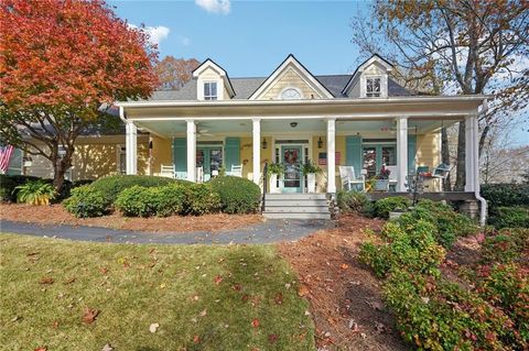 A home in Dawsonville