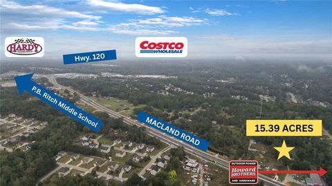 Vacant Land For Sale - 3089 Macland Road<br/> Dallas, GA 30157