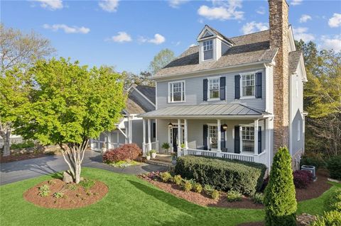 A home in Dawsonville