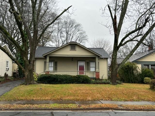 1930’s Craftsman style home recently renovated into office space. Conveniently located within easy walking distance to downtown dining, government buildings, and many professional buildings. Easily accessible from I-75 and Hwy 41. Onsite parking located around back. Full Kitchen/Break room and Full Bath newly remodeled. 3 large spaces for offices and a sizable conference room. Please see attached picture with the details of the office layout and room dimensions.