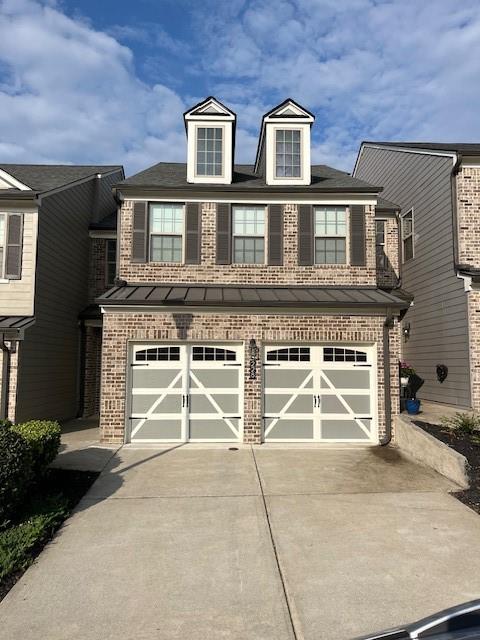 Professional photos coming soon! Come see this beautiful townhome so close to the heart of Woodstock. The outlet shopping is so close and easy access to I-575. The sellers chose many upgrades when they purchased. Upgraded Brazilian cherry flooring on the main level and 9-foot ceilings offer an open luxurious feel on the main level. The kitchen has upgraded stained wood cabinetry, stone countertops and large pantry, plus a butler pantry area. This open concept main level lends itself to easy entertaining and comfort. The spacious primary suite upstairs has tray ceilings, and primary bath offering a spacious double-size shower and dual vanities, and spacious walk-in closets. The second level includes a great loft space that is perfect for an office, with bookshelves already in place, a spacious LAUNDRY ROOM, NOT JUST A LAUNDRY CLOSET, and comfortable secondary bedrooms with ample closet space. Enjoy 2 pools, a dog park and lots of sidewalks in this Stoney Creek community.