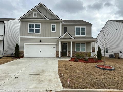 A home in Dawsonville