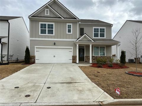 A home in Dawsonville