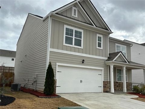 A home in Dawsonville