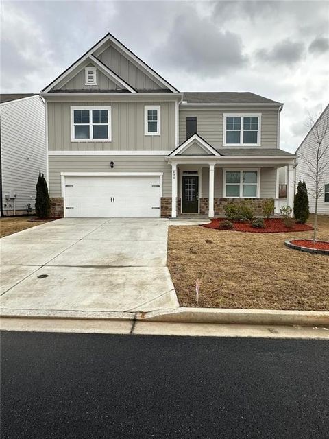 A home in Dawsonville