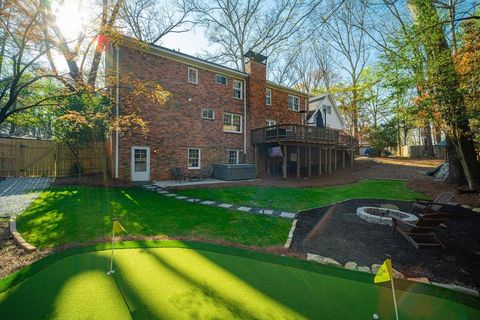 A home in Sandy Springs