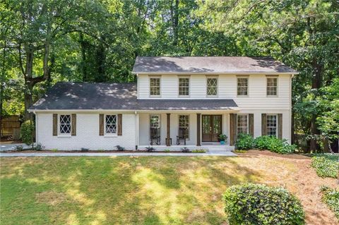 Photo of 275 Glencourtney Drive, Sandy Springs, GA 30328 (MLS # 7609097)