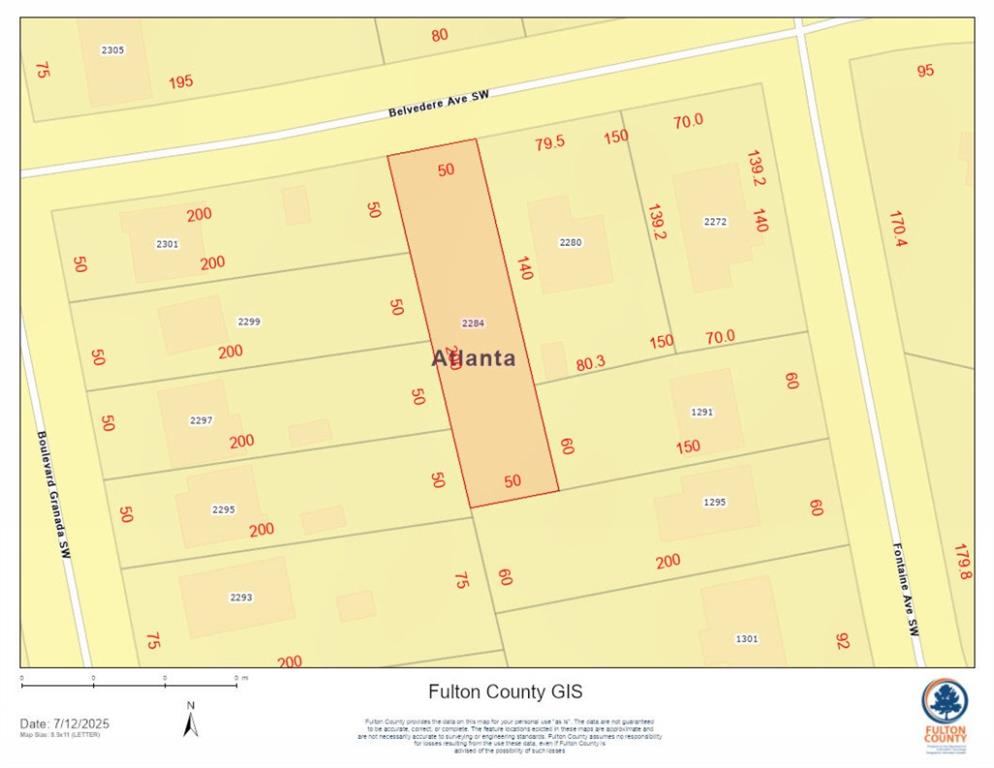 Good opportunity to build in Cascade Heights area of West End. Level 50 x 200 rectangular lot with great topography. Zoned R4. Mostly clear and ready for your building plans. Easy access to downtown, West End attractions, I-285, I-20, and Atlanta airport. No survey available. Buyers should research and confirm zoning details.