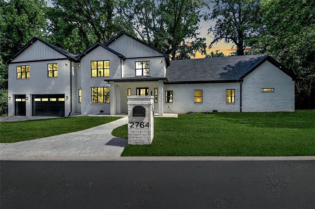 Welcome to a one-of-a-kind luxury residence where sophisticated design meets everyday comfort. This extraordinary 6-bedroom, 5.5-bath home offers over 8,123 square feet of masterfully crafted living space, featuring modern conveniences, smart home upgrades, and elegant design finishes throughout. From the moment you step inside, you'll be greeted by an abundance of natural light, designer wood flooring, and contemporary LED ceiling accents. The chef’s kitchen is a showstopper with two oversized islands and quartz countertops.
The home offers both a large laundry room on the main floor and a handy laundry closet upstairs for maximum convenience. The main-level primary suite offers a luxurious retreat with a modern soaking tub, glass walk-in shower, dual vanities, walk-in closet, and private electric fireplace. A guest suite with a full bath is also located on the main floor.
Upstairs you'll find a modern loft/TV area, LED-lit staircase, and four bedrooms: two with their own private bathrooms, and two connected by a Jack and Jill bath. Additional highlights include smart toilets throughout the house, an unfinished basement, an oversized 3-car garage, and a large back porch to complete this luxurious home.
Make this dream home yours—schedule your private tour today!