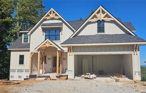 A home in Dawsonville