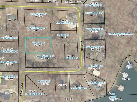 Vacant Land For Sale - Lakeside Court<br/> Forsyth County, Gainesville, GA 30506