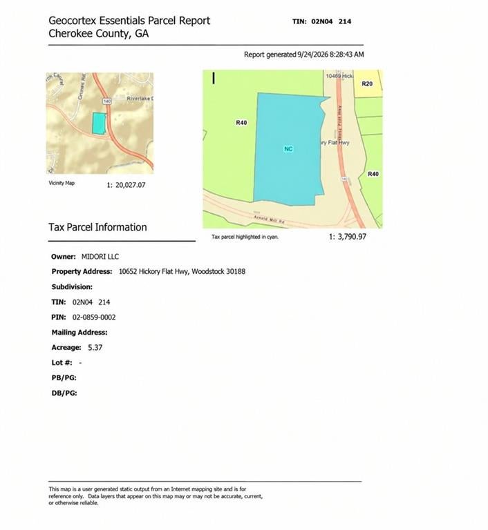 10652 Hickory Flat Hwy