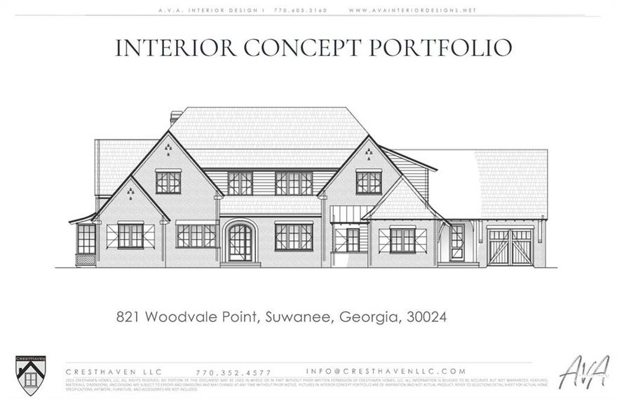 Experience the pinnacle of luxury living in this stunning new home by Cresthaven LLC, perfectly situated on a desirable corner lot in the prestigious River Club community. Blending timeless design with modern functionality, this residence offers thoughtfully crafted spaces for both everyday living and elegant entertaining.  The main level showcases a state-of-the-art kitchen with adjoining scullery, a charming breakfast room with views into the family room, and seamless access to both a covered porch and a separate grilling porch. The owner’s suite is a private retreat featuring a spa-inspired bath and direct access to the laundry room for convenience. A guest bedroom with en suite bath is also located on the main floor.  Additional features include a welcoming den, a functional mudroom, and an elevator shaft thoughtfully installed for future use.  Upstairs, three spacious bedrooms each offer their own en suite baths, complemented by a large recreation room with full bath, an inviting library, and a convenient second laundry room.  The unfinished terrace level presents endless possibilities—whether you envision a home theater, gym, wine cellar, or additional guest space, it’s ready for your finishing touches.  This Cresthaven built masterpiece combines craftsmanship, comfort, and elegance, offering a rare opportunity to live in one of the area’s most exclusive communities.