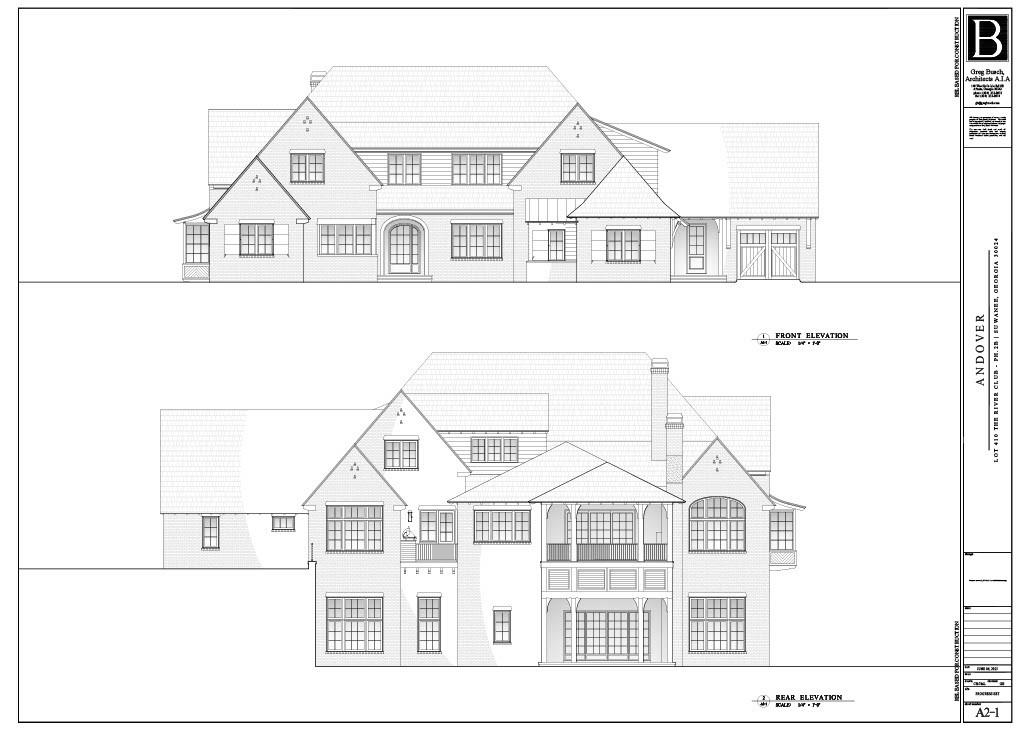 Experience the pinnacle of luxury living in this stunning new home by Cresthaven LLC, perfectly situated on a desirable corner lot in the prestigious River Club community. Blending timeless design with modern functionality, this residence offers thoughtfully crafted spaces for both everyday living and elegant entertaining. The main level showcases a state-of-the-art kitchen with adjoining scullery, a charming breakfast room with views into the family room, and seamless access to both a covered porch and a separate grilling porch. The owner’s suite is a private retreat featuring a spa-inspired bath and direct access to the laundry room for convenience. A guest bedroom with en suite bath is also located on the main floor. Additional features include a welcoming den, a functional mudroom, and an elevator shaft thoughtfully installed for future use. Upstairs, three spacious bedrooms each offer their own en suite baths, complemented by a large recreation room with full bath, an inviting library, and a convenient second laundry room. The unfinished terrace level presents endless possibilities—whether you envision a home theater, gym, wine cellar, or additional guest space, it’s ready for your finishing touches. This Cresthaven built masterpiece combines craftsmanship, comfort, and elegance, offering a rare opportunity to live in one of the area’s most exclusive communities.