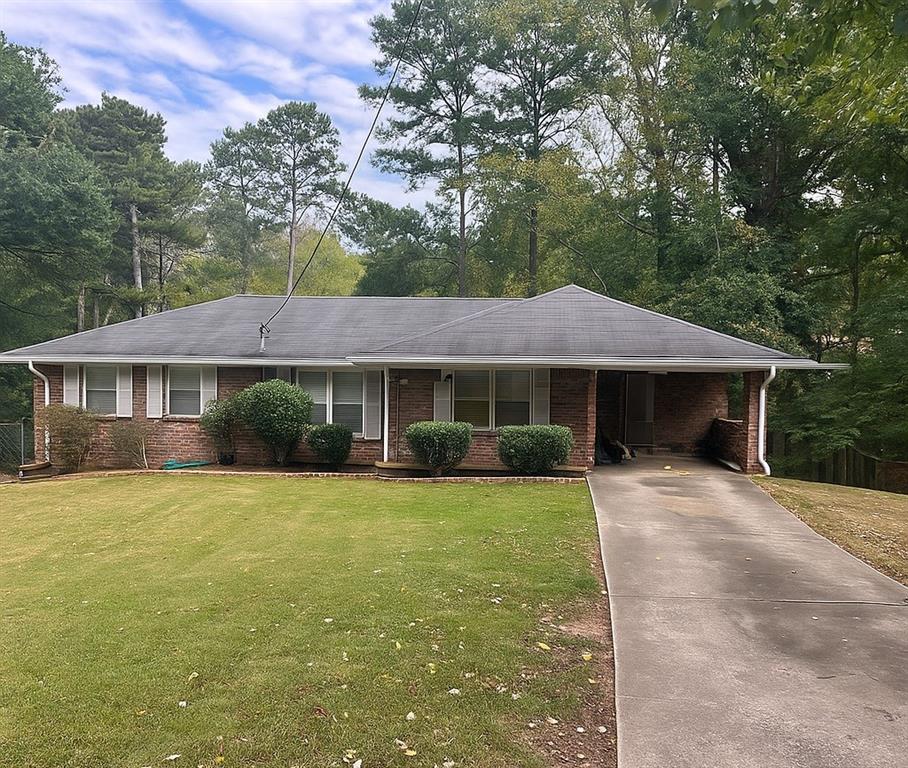 Welcome to 2282 Green Forrest Dr, a 4-bedroom, 2-bath home with an estimated 1,700 sq. ft. of living space. This property offers 3 bedrooms on the main floor and 1 bedroom in the partial basement, providing flexibility for guests or additional living space. Features include a flat stovetop with oven, roof replaced in 2019, and working HVAC system. Utilities include water, gas, electric, and sewer.