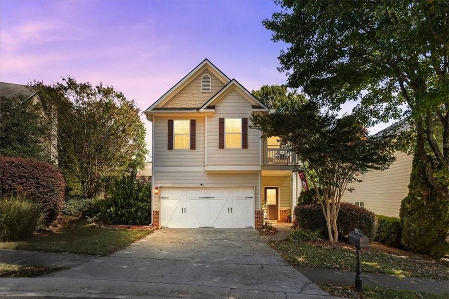 Freshly updated and move-in ready, this stunning 3-bedroom, 2.5-bath home in the heart of Buford combines modern style, comfort, and convenience. Located in a desirable swim and playground community just minutes from the Mall of Georgia and I-85, it features fresh interior paint, new carpet upstairs, and updated lighting throughout. The bright living room offers triple windows and a cozy fireplace, while the renovated kitchen boasts granite countertops, stainless steel appliances, a tile backsplash, and a large center island. A separate dining room adds charm for gatherings. Upstairs, the oversized primary suite includes vaulted ceilings, a walk-in closet, and a spa-inspired bathroom with a soaking tub and updated tile shower. The secondary bedrooms are spacious with ample closet space, complemented by a main-level laundry room and a two-car garage. Enjoy the private, fenced backyard with new landscaping and a patio perfect for entertaining or relaxing. Situated in a well-kept community with sidewalks, pool, and playground access, this beautiful Buford home offers style, space, and convenience all in one—schedule your showing today!