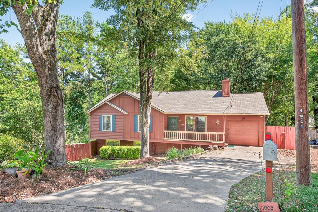 Amazing Opportunity to live on the lake in Duluth! This hard-to-find Ranch features a finished basement with an exterior entrance only. Enjoy the spacious great room centered around a beautiful stone fireplace! The bright kitchen offers a gas stove, fridge, stainless dishwasher. With a new roof (2 years old) and a New HVAC (1 year old), the home is move-in ready. A huge back deck stretches across the back of house, overlooking a Fenced in Backyard with Greenhouses, Gardens & Fruit Trees! Don't miss the amazing view of Lake Whitehead & a small platform dock perfect for fishing! The basement area, accessible only from the exterior, offers a Kitchen, full Bath, a large living area, and plenty of storage. All this plus excellent Duluth location and schools!