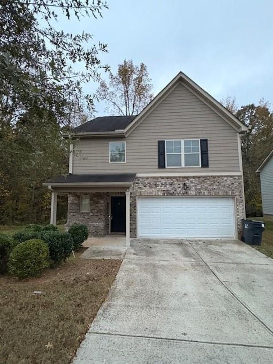 Charming 3-Bedroom Home in Prime Locust Grove Location!

Welcome to this beautiful 3-bedroom, 2.5-bathroom home offering 1,700 square feet of comfortable living space in the heart of Locust Grove, GA — just minutes from great shopping, dining, and entertainment options!

Step inside to an inviting open-concept main level featuring laminate flooring, perfect for easy maintenance and modern style. The spacious kitchen comes fully equipped with an oven range, microwave, dishwasher, refrigerator, and a convenient pantry for extra storage.

Upstairs, you'll find cozy carpeted bedrooms including a large master suite designed for relaxation. The master bathroom offers a soaking tub, a separate shower, and a dual-sink vanity, a separate toilet room, plus his and her closets for ample storage space.

Enjoy comfortable suburban living with easy access to I-75, Tanger Outlets, and a variety of local restaurants and shops — tucked away in a neighborhood.

This Locust Grove gem offers the perfect blend of comfort, convenience, and value.