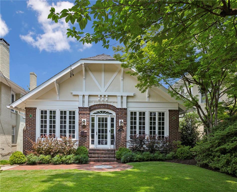 PRICED AT MAY 2025 APPRAISAL TO FACILITATE AN IMMEDIATE SALE. PRIME MIDTOWN LOCATION IN DESIRABLE ANSLEY PARK JUST STEPS AWAY FROM PIEDMONT PARK, THE BOTANICAL GARDENS AND THE BELTLINE. IN ONE WORD "MASTERPIECE." IN 2 WORDS "MAGAZINE WORTHY!" SELLER HAS PUT ABOUT $430,000 IN HOME SINCE 2020 PURCHASE. HOME CURRENTLY SET UP TO BE 3 BEDROOMS, 3 BATHS BUT HAS 5 BEDROOM POTENTIAL (SEE FLOORPLAN FOR GREAT FLEX SPACE OPTIONS.) THERE IS A SECOND PRIMARY BEDROOM OPTION ON MAIN AS WELL WITH GREAT IN-LAW SUITE POTENTIAL. GORGEOUS SUNROOM ON FRONT OF HOME WELCOMES YOU TO A BEATIFUL LIVING ROOM WITH 1 OF 3 WORKING FIREPLACES IN HOME. INCREDIBLE SCREENED IN PORCH WITH CITY VIEWS OFF SECOND FLOOR OFFICE. SUN DRENCHED 2-STORY KITCHEN WITH BOASTING SKYLIGHTS. ALL SKYLIGHTS HAVE MOTORIZED SHADES THROUGHOUT. STUNNING UPSTAIRS PRIMARY SUITE RENOVATION. HOME DOES NOT IN ANY WAY LIVE LIKE A 100 YEAR OLD HOME. SELLER PUT OVER $50,000 IN CRAWLSPACE TO CREATE THE BEST ENVIRONMENTAL CONDITIONS IN THIS HOUSE. SOME NEW WINDOWS TOO. QUICK CLOSING AND POSSESSION POSSIBLE. A MUST SEE HOME BEFORE PURCHASING ANYWHERE IN MIDTOWN. YOU DON'T HAVE TO LOOK ANY FURTHER. YOU CAN HAVE ANSLEY PARK!