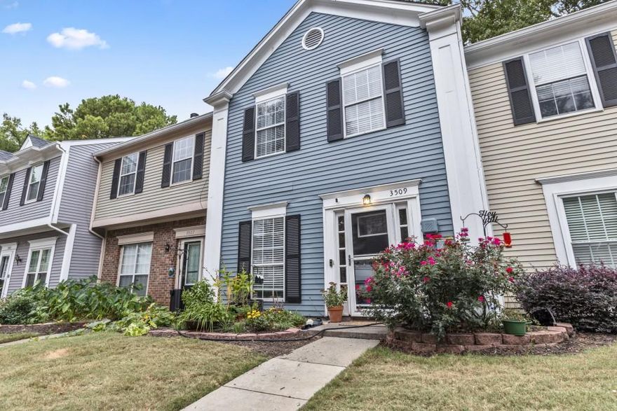 Welcome home to this move-in ready 2-bedroom, 2.5-bath townhome located in a gated community with fantastic amenities! This home has been thoughtfully updated throughout, featuring new carpet, fresh interior paint, and renovated bathrooms that blend modern style with comfort. The newer HVAC and new roof provide peace of mind and energy efficiency for years to come.  Step inside to find a bright, open living area that flows seamlessly into the dining space and kitchen, perfect for relaxing or entertaining. Each spacious bedroom offers its own private bath, ideal for roommates, guests, or a home office setup.  Enjoy the community's resort-style pool, volleyball court, and easy access to Graves Park Trails, where you can walk, bike, or enjoy the great outdoors right outside your door. Conveniently located near shopping, dining, and major highways, this home offers the perfect balance of comfort and convenience.  Don't miss your chance to own this updated townhome in a desirable gated community! schedule your private showing today!