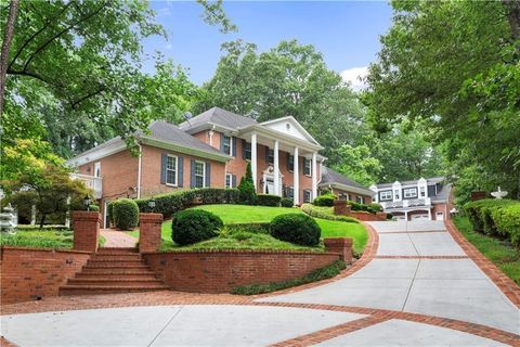 A home in Sandy Springs