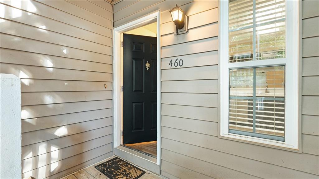 Buy the Martin’s Landing Lifestyle at an affordable price!
Welcome to 460 Teal Court! This stylishly updated 1 bed, 1 bath condo features brand-NEW flooring throughout, NEW mirror closet doors, stainless steel appliances, NEW quartz countertops, NEW modern light fixtures & fans, fresh interior paint, and a meticulously maintained Carrier HVAC system. NEW electric range and hood. Bring your fridge or ask the Seller to provide a NEW FRIDGE, just add it to your offer. Seller offers a HOME WARRANTY plan.
This desirable corner unit is conveniently located just half a flight of stairs from the parking lot. The cozy living room offers a welcoming relaxation space with a fireplace, while the freshly painted back deck provides peaceful nature views—a perfect spot to unwind.
Why You'll Love Martin’s Landing:
Martin’s Landing is one of Georgia’s largest and most cherished communities, ideal for those who enjoy outdoors, hiking, biking, kayaking, paddleboarding, and canoeing. The neighborhood boasts its own 53-acre Lake Martin, complete with a 2.4-mile walking and biking trail.
Enjoy easy access to the Chattahoochee River with kayak rentals, plus a wealth of amenities including: three swimming pools, tennis and pickleball courts, playgrounds and a sprawling recreation field for soccer, frisbee, kite flying, and more.
The community also hosts popular neighborhood events such as Food Truck Fridays and seasonal gatherings.
Prime Location. Just minutes from Holcomb Bridge Road, enjoy quick access to shopping, dining, and entertainment. Conveniently located near GA-400, you're a short drive to Alpharetta, Sandy Springs, and downtown Atlanta. You'll also be close to historic downtown Roswell, the Riverwalk, Avalon, and North Point Mall.