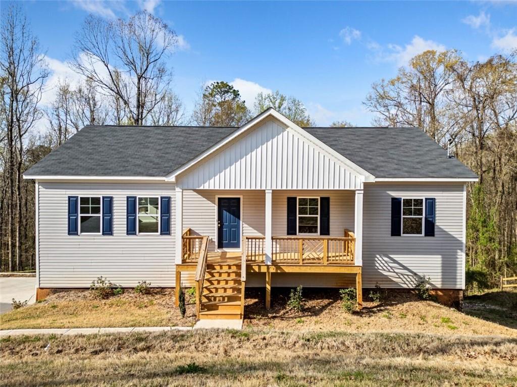 Charming New Construction Ranch in Woodstock – Prime River Ridge School District! Attn: CO has not been issued. Perfect for Builders, Investors or Handyman!! Ask about our preferred lender GRA's Renovation Loan! Perfect for this property! Discover the perfect blend of privacy and convenience with this stunning new construction 3-bedroom, 2-bath ranch home situated on a full basement in the highly sought-after River Ridge school district. Nestled on a private, wooded lot, this home offers a serene retreat while being just minutes from vibrant downtown Woodstock, where you’ll find top-rated dining, shopping, and entertainment. Designed with an open-concept layout, this home features a spacious family room, a modern chef’s kitchen, and luxurious finishes throughout. The primary suite boasts a spa-like ensuite bath, while two additional bedrooms provide ample space for family or guests. The full basement offers endless possibilities—finish it for additional living space or use it for storage and future expansion. With minor finishing touches needed, this home presents an excellent opportunity to customize and make it your own! Enjoy the best of both worlds—peaceful, private living with easy access to major highways, top schools, and all that Woodstock has to offer. No Disclosures. MUST SIGN HOLD HARMLESS FORM ATTACHED PRIOR TO SHOWINGS! Don’t miss this rare find—schedule your showing today!