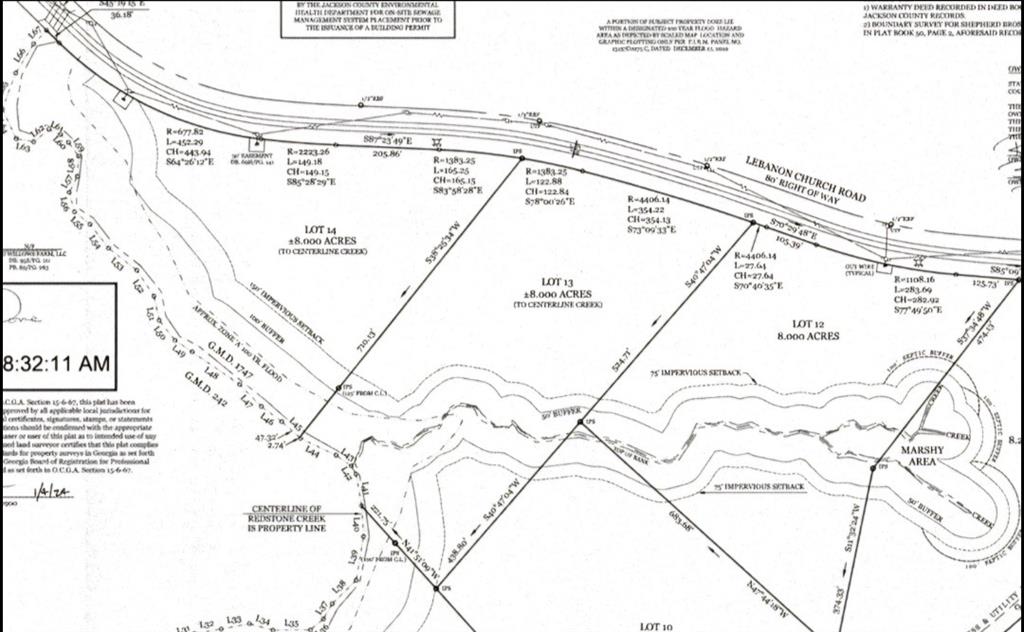 Lebanon Church Road, Lot 13, Jefferson, Georgia image 4