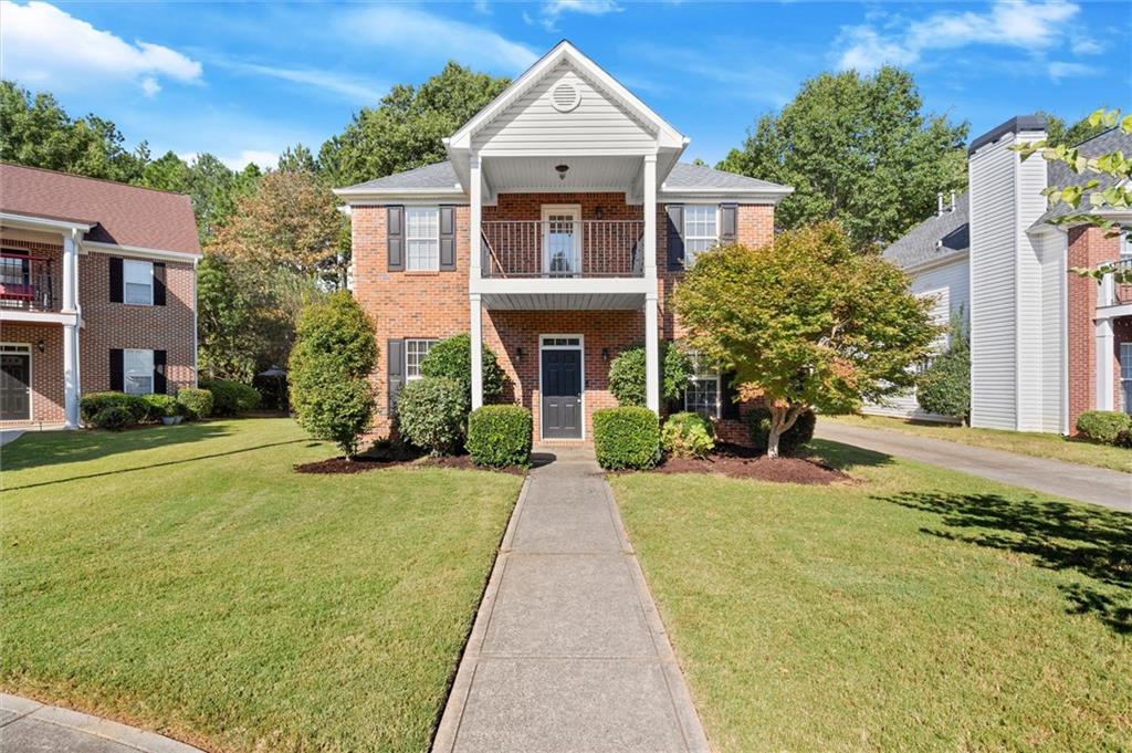3321 Chastain Landings Court offers timeless curb appeal with a charming brick front and inviting double front porch. Inside, the thoughtfully designed floor plan provides generous living spaces ideal for both everyday living and entertaining. Recent updates include new flooring throughout and fresh paint in many rooms, creating a bright and move-in ready interior. The home also features rear-entry garage parking and a fenced backyard, perfect for outdoor enjoyment and added privacy. Nestled in a small, welcoming community, this property combines neighborhood charm with a prime Marietta location close to shopping, dining, schools, and Kennesaw State University. Roof is 7 years old, HVAC is new in 2024.