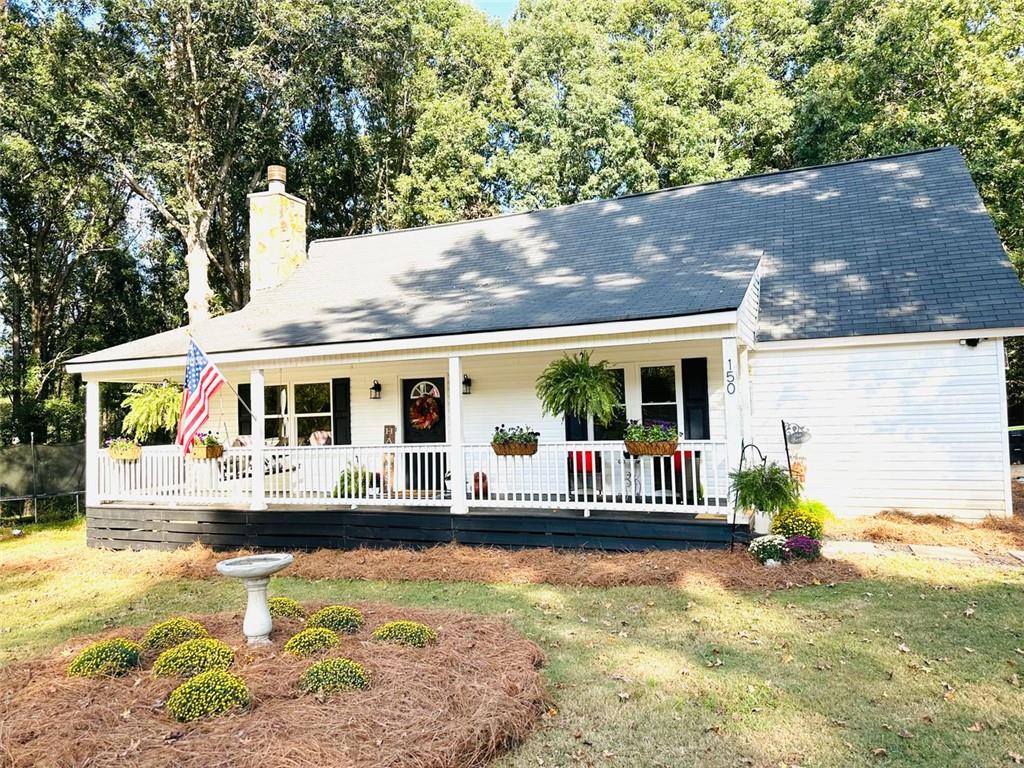 Welcome to your country getaway!
This beautiful GATED farmhouse sits on almost 10 acres (9.98) of peaceful, quiet land, perfect for anyone looking for space, privacy, and room to roam. The home features a large front porch with a classic swing, the ideal spot for morning coffee or watching the sunset.
Inside, you’ll find 4 bedrooms and 3 full baths. The main level offers three bedrooms and two bathrooms, including a spacious primary suite with an updated bathroom, large custom closet, and expansive windows overlooking the forest. Upstairs, you’ll find a private guest bedroom and full bath, perfect for visitors or a quiet retreat. The eat in kitchen features "smart" appliances and opens to the Family room, so you're always included in the festivities.
Home also features a very large separate 1200 Sq Ft Shop/Garage with ample storage and workspace. Perfect space to house and work on ALL the toys. Additionally, a Lean-to shed, great for housing chickens, equipment, or hobby projects. There is a natural spring/creek that runs along the back of the property. This place truly has it all.
With plenty of acreage, this property provides endless opportunities—whether you dream of gardening, raising animals, or simply enjoying the serenity of nature. There is a well on property, but Sellers do not know the current status of it.
Be advised: Cameras on property. There are also dogs on the premises, but they are secured by a tether. PLEASE do not approach them. Thank you!
