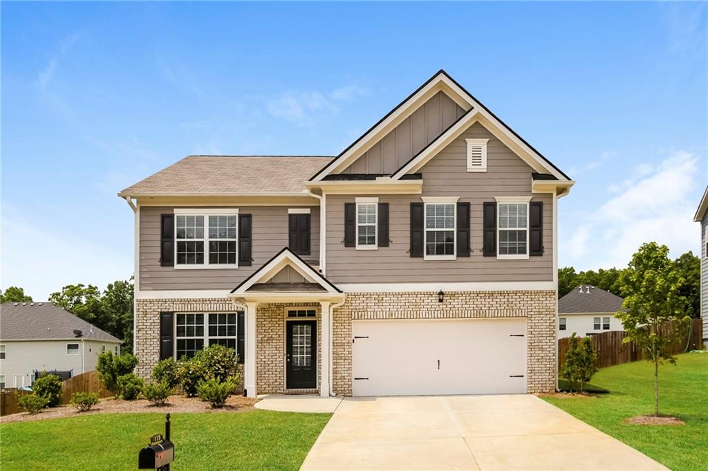 Discover this spacious 5-bedroom, 3-bathroom pet-friendly home spanning 2,556 sq. ft. The kitchen is equipped with stainless steel appliances, including a refrigerator, microwave, range oven, and dishwasher. Enjoy the comfort of ceiling fans and window coverings throughout. The property features an attached garage and a fenced yard, providing ample space for outdoor enjoyment. Schedule a tour today!