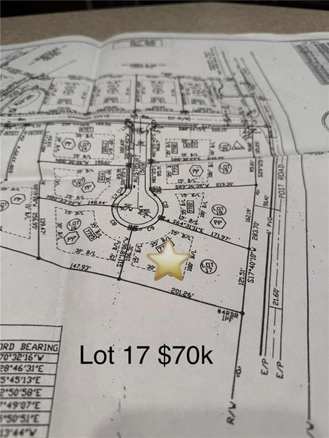 Vacant Land For Sale - 7732 Austin Court<br/> Winston, GA 30187