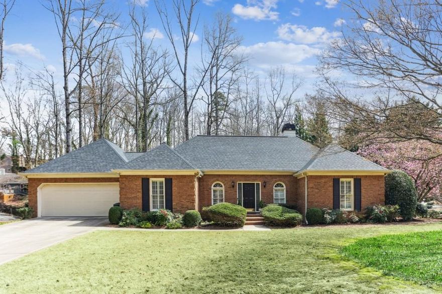 Don't miss this incredible opportunity to own a 4-bedroom, 4.5-bathroom Chatham-style ranch home in the highly sought-after Walton High School district! Situated on a generous lot, this home offers a fantastic layout, ready for your personal touch. Inside, you'll find a spacious floor plan with a formal dining room, a cozy family room with a fireplace. The kitchen features ample cabinet space, breakfast area, granite countertops and stainless-steel appliances. The well-sized primary suite has a walk-in closet and includes an en-suite bath with dual vanities, a soaking tub, and a separate shower. Each secondary bedroom is generously sized, as well. The full basement with full bath provides endless potential-whether you envision a media room, home gym, additional living space or storage. The roof, water heater and all piping were replaced 3 years ago. This home has been loved and meticulously maintained. With top-rated schools, convenient access to shopping, dining, and parks, this home is a rare find in an unbeatable location.  The Forest Brook pool, tennis courts and playground are a short walk down the street. Schedule your showing today!