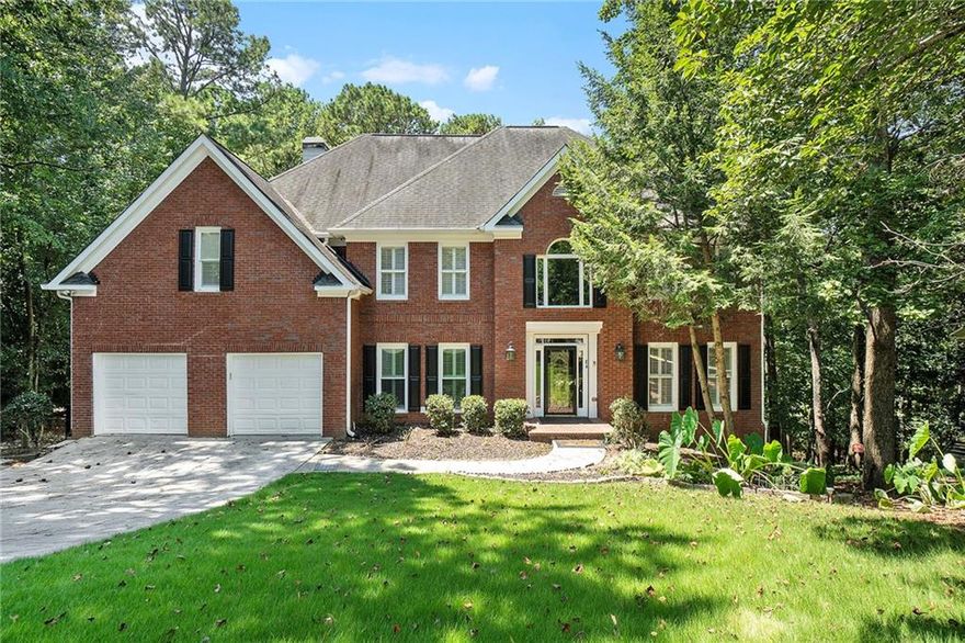 Stately Brick Front Traditional with All the Bells & Whistles—including a stunning pool and a fully finished basement with its own kitchen and living space! This impressive 6-bedroom, 3.5-bath home is tucked away on a private cul-de-sac lot and offers a perfect blend of elegance and functionality. Enjoy rich hardwood flooring throughout the main level and new flooring across the finished basement, a beautifully updated kitchen featuring granite countertops and stainless steel appliances, and a bright two-story foyer that welcomes you in style. The lower level is perfect for entertaining, guest accommodations, or multigenerational living. Step out onto the screened-in porch or relax by the pool in your private backyard retreat. With plenty of space to expand and customize, this home offers endless possibilities to make it your dream.