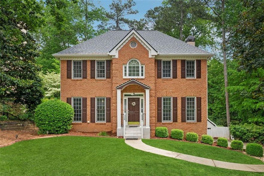 This new listing is waiting for you in the highly desirable East Cobb area in the Ashley Hall neighborhood. This beautiful 4-bedroom, 3.5-bath home is nestled in a warm, and welcoming swim/tennis community, offering the perfect blend of safety and convenience. The home features a brand-new roof, freshly installed carpet upstairs, and a recently painted deck. Upstairs has a huge master bedroom, two secondary bedrooms, and a laundry room. Master bathroom has a recently renovated walk-in shower and new floors while the secondary bathroom has been fully renovated. The partially finished basement has a 4th bedroom with a completely renovated full bath. 
HVAC installed in 2018 has maintenance contract until 2031 that has been fully paid for. Almost new dishwasher, microwave and gas stove with oven. The expansive fenced backyard provides privacy and plenty of space while the large front yard with a long driveway offers ample parking for your guests. Located near a cul-de-sac, this home ensures a quiet and safe environment. Zoned for top-rated schools including Pope High School, Hightower Trail Middle School, and Murdock Elementary School this home is ideal for families with young kids. Enjoy access to the community's swimming pool that’s never overcrowded and a well-maintained tennis court. Don't miss the opportunity to make this exceptional property your new home!