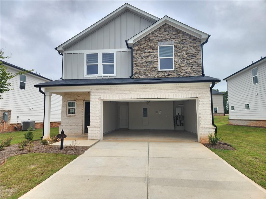 Brand new, energy-efficient home available NOW!
Location.... Location.....Location. Welcome to, a vibrant community with near DOWTOWN LAWRENCEVILLE and NEAR scenic RHODES - JORDAN PARK in desirable Gwinnett County, watch games, steps away from home, and many more amenities offered by the city park and DOWNTOWN Lawrenceville. You can search on Rhodes Jordan Park Website.
Host your next gathering in the open-concept kitchen and living area. With five bedrooms, there's plenty of room to spread out. Personalize the second-story loft to meet your needs. Dual sinks and a large closet complement the primary suite.
The Paisley home, similar plan and UPGRADES AS BUILDER MODEL HOME Paisley
The home offers, high level of UPGRADES by the builder.
# The home is a 5 Bed and 3 Bath and a thoughtfully designed TWO-STORY home that feels spacious and inviting.
The 1st FLOOR features:
# An OPEN concept LIVING area that immediately feels like home. The casual gathering space seamlessly merges with the entertainer's kitchen, which boasts a seated island and ample cabinetry, creating the ideal setting for lively get-together or sophisticated dinner parties.
# A GUEST BED & FULL BATH ON THE MAIN LEVEL, Plenty of sunshine in the entire HOME
The 2ND Floor Features:
# A PRIVATE SUITE offers a tranquil retreat, complete with a spa-like bath and a generous walk-in closet, providing the luxury you deserve.
# THREE additional bedrooms on this level ensure there's true space for everyone. Another FULL Bath at this level, ample SPACE TO USE ROOMS however you WANT
# Loft to use as MEDIA ROOM OR LIBRARY
# All NEW appliances included Fridge, Washer Dryer.
Neighborhood AMENITIES- POOL, KIDS PLAY AREA, CLUB HOUSE
Very convenient location
# Downtown Lawrenceville (5 mins),
# Within 10-15 mins - the Exchange at Gwinnett shopping, dining, Top Golf, Andretti, Coolray Filed.
# Mall of Georgia, Costco, Sams Club etc.
# Highway 85, GA 316, HWY 20 **Model home Pictures are added to show the full potential with the furniture options & placement!
# Located seven minutes from Gwinnett County Airport, homeowners will enjoy an easy commute when traveling.
Whether you want to stay in the neighborhood or explore all that the city has to offer, you'll never get bored. Each of our homes is built with innovative, energy-efficient features designed to help you enjoy more savings, better health, real comfort and peace of mind.
A MODEL HOME TOUR CAN BE ALSO ARRANGED. Model home pictures are also used to show full potential