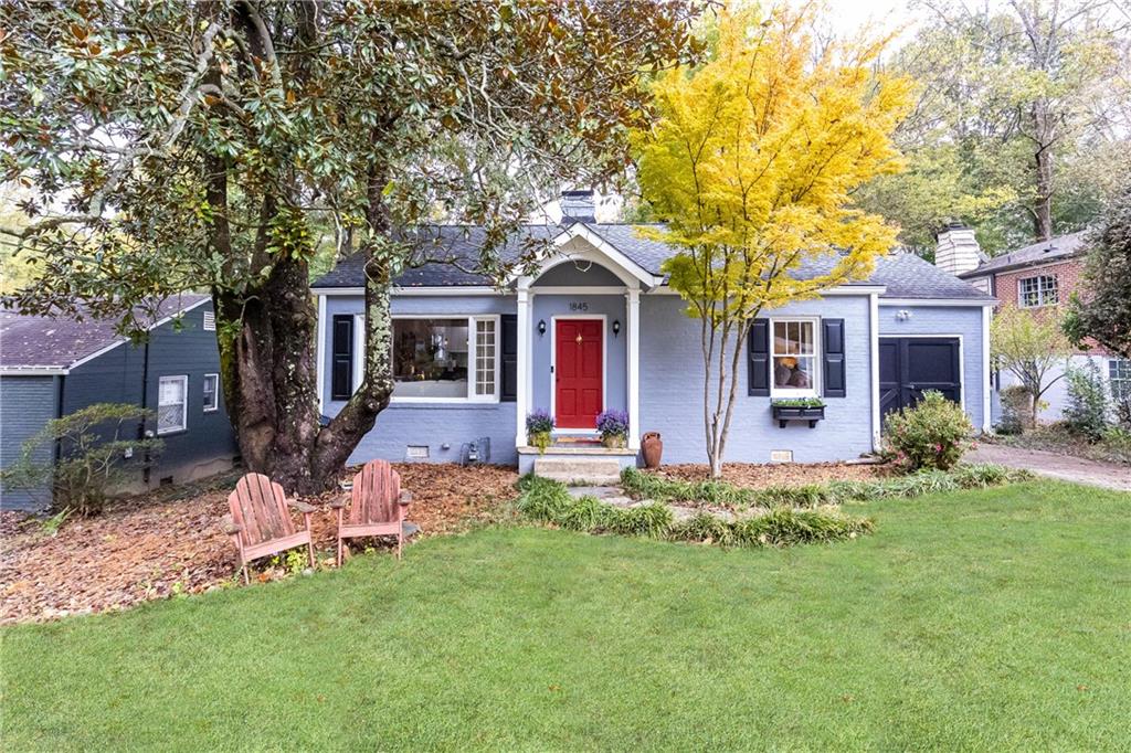 Best price in Morningside!! Located in the heart of popular Morningside, this darling 2-bedroom, 2-bath renovated bungalow offers the perfect blend of classic charm and modern comfort. Enjoy easy access to top-rated schools, amazing restaurants, boutique shopping, and nearby Piedmont Park—all just moments from your door.  Step inside to find all-new wood flooring and a beautifully redesigned open kitchen featuring marble countertops and stainless-steel appliances. The kitchen opens seamlessly to the family room, highlighted by a cozy fireplace, creating an inviting space ideal for entertaining or relaxing at home. The renovated master bath showcases elegant, contemporary details, while the second bedroom includes a custom built-in bed, maximizing both space and function.  A charming sunroom provides the perfect spot for morning coffee or a quiet retreat, and the basement offers excellent storage. Outdoors, enjoy the beautiful private wooded lot with multiple spaces to unwind—including a patio, deck, and landscaped yard—perfect for gatherings or peaceful evenings.
This move-in-ready Morningside gem combines thoughtful updates, warm character, and an unbeatable location in one of Atlanta’s most desirable neighborhoods.