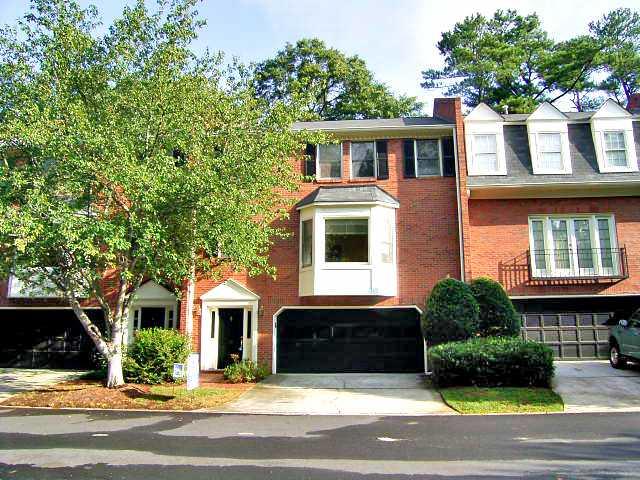 BUCKHEAD LARGE TOWNHOME. UPDATED KITCHEN W/CUSTOM CABINETS. FAMILY RM W/BAY WINDOW. LIVING RM W/GAS FP. SEPARATE DINING. COMPLETELY REPAINTED W/CROWN MOLDING. LARGE OVERSIZED BEDROOMS & BATHS. PRIVATE DECK. PRICED TO SELL! LOW HOA FEES.