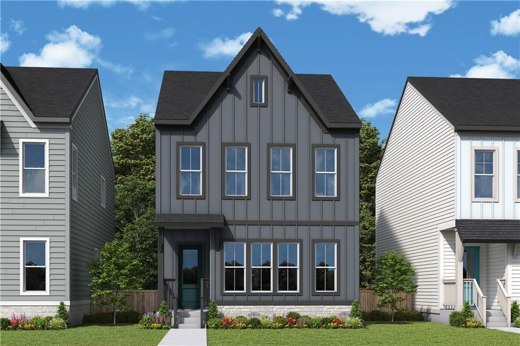 Celesta is a brand new community by David Weekley Homes and features 80 detached townhouse style homes with 2-car garages. All homes have 3 levels, with a guest bedroom on the garage level and either 2 or 3 more bedrooms on the top floor. This home is our Brexton plan and will have 4 bedrooms and 3.5 bathrooms. Built with a focus on spacious living areas and closets, these detached craftsman style homes will ensure a quiet and comfortable place to come home to after a busy day at the office or a night out on the town. These new construction homes are being built using EnergySaver Home techniques to minimize energy consumption and reduce environmental impact. Features includes 2x6 exterior framed walls with 50% more insulation than a 2x4 wall, and tankless water heaters. Come enjoy high-end living and incredible convenience for the right price. Celesta is just minutes from Downtowns Decatur, Avondale Estates, and Toco Hills and is surrounded by endless shopping and restaurants. In Addition and coming soon, just 1 mile down the road will be the new mixed-use shopping destination called Lulah Hills.