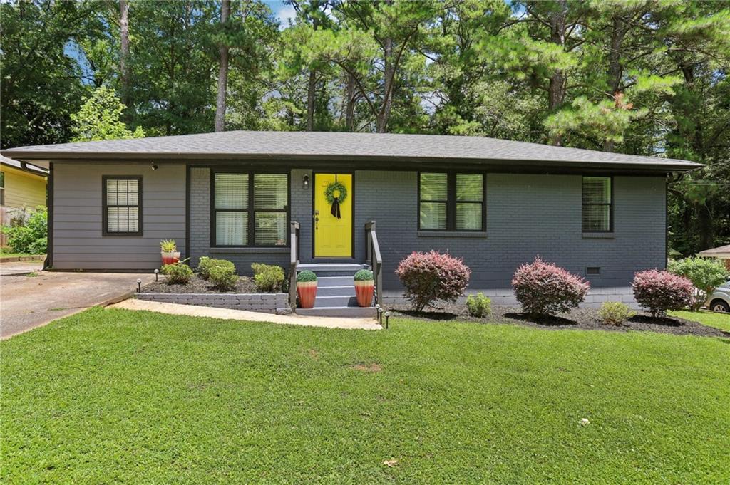 Listed for $25,000 under appraised value—walk in with instant equity! This is an incredible opportunity to own a fully renovated home in Decatur with an appraised value of $367,000. Whether you're a first-time buyer or savvy investor, this property gives you built-in equity from day one—rarely found in today’s market!
Welcome to 1908 Pinedale Place, a beautifully renovated four-sided brick ranch located in one of Decatur’s most charming and convenient neighborhoods. This 3-bedroom, 2-bathroom home blends timeless design with modern upgrades, offering 1,260 square feet of updated living space. As you enter, you'll immediately notice the stunning hardwood floors that flow throughout. The fully reimagined kitchen is a chef’s dream, featuring granite countertops, custom cabinetry, and stainless steel appliances—perfect for both casual meals and elegant entertaining.
The home’s bathrooms have Carrara-style marble, sleek fixtures, and sophisticated finishes that transform each space into a spa-like retreat. Step outside to an expansive deck that invites you to relax, dine, or host guests in style. The large, fully fenced backyard with a cozy fire pit offers privacy, space for pets, gardening, and endless outdoor enjoyment.
Enjoy peace of mind and lasting quality—this home features solid brick construction on a spacious 0.30-acre lot, making it as practical as it is beautiful. Located just minutes from Downtown Decatur and a short drive to Atlanta, you'll enjoy easy access to shopping, dining, parks, and major highways. Whether you're a first-time buyer or looking to downsize with style, this home combines modern amenities with the lasting charm of a mid-century ranch. Schedule your showing today and experience this turnkey beauty for yourself!