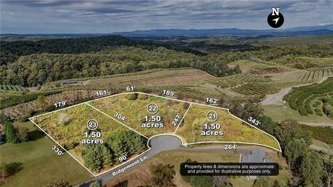 lot 22 Ridgemont Lane Ellijay GA 30536