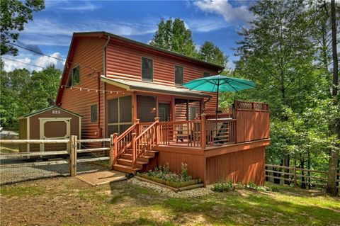 A home in Ellijay