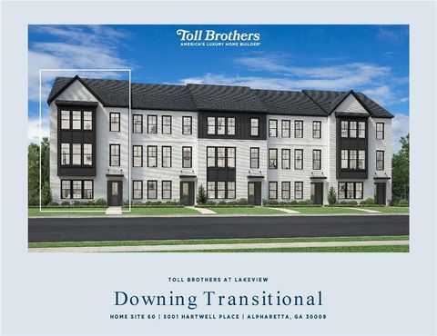 Townhouse For Sale - 5001 Hartwell Place<br/> Alpharetta, GA 30009