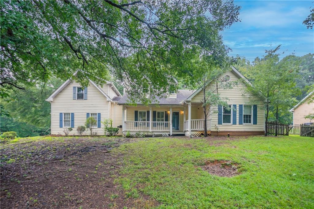 Welcome to this spacious two-story home in the quiet Oak Shores community of McDonough. Step inside to find a bright, inviting layout with multiple gathering areas that provide comfort and flexibility for daily living. The main level features an open living room that flows into the dining area, perfect for entertaining, along with a well-appointed kitchen designed to accommodate family meals or hosting guests. Upstairs, the private bedrooms offer plenty of room to unwind, with a generous primary suite and additional bedrooms that can serve as guest rooms, office space, or a playroom. Outside, enjoy a level yard with room for outdoor relaxation, gardening, or weekend cookouts. This home combines neighborhood charm with easy access to McDonough conveniences.