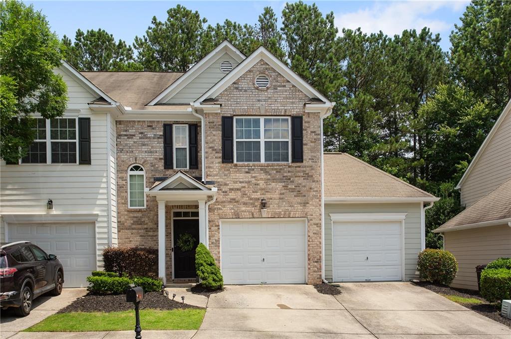 Welcome to 3313 Thornbridge Drive – a beautifully maintained townhome in the sought-after Thornbridge community! This rare end-unit is one of the few in the neighborhood that features a second-car garage, offering extra storage space or the convenience of parking for two. Inside, you'll find a bright and open floor plan with ample natural light pouring. The inviting kitchen is perfect any level of cooking/chef! The breakfast bar flows seamlessly into the dining and living areas—perfect for entertaining. Upstairs, the spacious primary suite features a walk-in closet and an en-suite bath with dual vanities, a soaking tub, and a separate shower. Two additional bedrooms, a full bath, and laundry complete the upper level. Enjoy outdoor living with a private patio and low-maintenance yard. Conveniently located near shops, dining, parks, and major highways, this home combines comfort, style, and one of the best locations in the community.