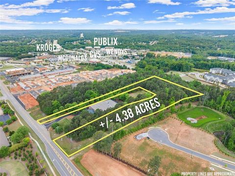 Vacant Land For Sale - 5378 Thompson Mill Road<br/> Hoschton, GA 30548