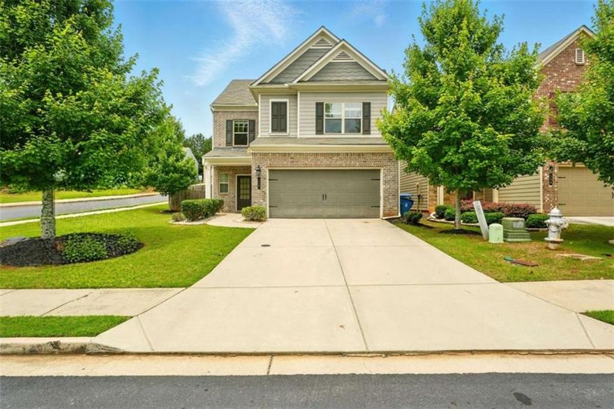 Welcome to 119 Hardy Water Dr - a beautifully maintained and upgraded 3 bed, 2.5 bath home built in 2018, located in a desirable Lawrenceville community with great amenities. This move-in ready property features thoughtful upgrades and modern touches throughout.    The main level offers durable LVP flooring, granite countertops, an expanded pantry, and a full suite of kitchen appliances included. Upstairs you'll find three spacious bedrooms and two full baths, including a primary suite with a walk-in closet, double vanity, separate shower, and soaking tub.    Step outside to a fully fenced backyard with an extended concrete patio in a unique wave design-perfect for relaxing or entertaining. The garage has been converted into a man cave with LVP flooring, built-in wall storage, and its own split-unit AC system, with flexibility to convert back if needed.    The HOA covers lawn maintenance in both the front and back yards, so you can enjoy your weekends worry-free. Plus, the community features a swimming pool and tennis court, giving you access to great recreation just steps from your door.    Additional highlights include a backyard storage unit, an expanded pantry, and a transferable home warranty for added peace of mind. This is a well-maintained, upgraded home that's ready for its next owner to enjoy.