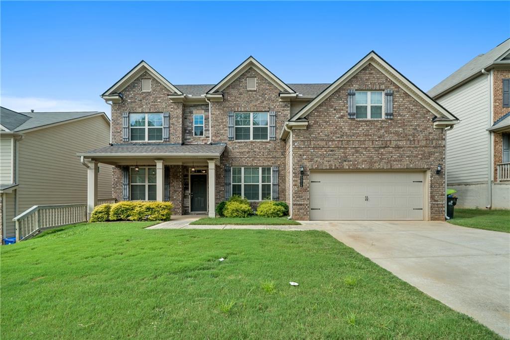 Step into elegance and comfort with this spacious 5-bedroom, 3-bathroom home offering 3,586+ square feet of thoughtfully designed living space. Perfectly located in a desirable community, this residence combines timeless style, modern updates, and the open-concept layout buyers love.
Inside, you’re welcomed by soaring two-story ceilings, rich hardwood floors, and natural light that floods every corner. The front flex room provides the perfect space for a home office or additional lounge area, while the formal dining room showcases elegant wainscoting and modern lighting, setting the tone for memorable gatherings.
At the heart of the home is a chef’s kitchen featuring granite countertops, 42” espresso cabinetry, subway tile backsplash, stainless steel appliances, double ovens, and a gas cooktop. A generous island overlooks the bright breakfast area and opens seamlessly into the expansive family room, creating a true entertainer’s dream. The two-story living area boasts a cozy fireplace and large windows, making it the perfect backdrop for relaxing evenings.
Upstairs, retreat to the oversized owner’s suite complete with a spa-like bathroom featuring a soaking tub, glass-enclosed shower, dual vanities, and a walk-in closet. The versatile loft area offers additional space for a media room, playroom, or private retreat. Secondary bedrooms are well-proportioned with ample closet space, ideal for guests or a growing household.
Enjoy the outdoors in your private backyard with endless potential for customization. Conveniently located near top-rated schools, local parks, shopping, dining, and easy access to major highways, this home perfectly balances lifestyle, comfort, and convenience.