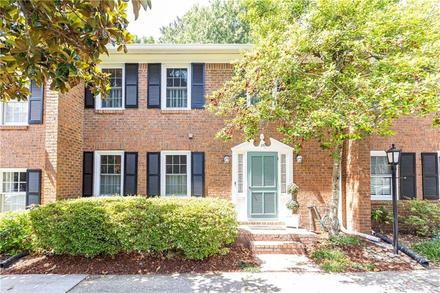 Beautifully renovated and move-in ready townhome in sought-after Wieuca at Roswell. This 3-bedroom, 2.5-bath home combines tasteful updates with everyday convenience in the heart of North Buckhead. The bright, white kitchen features stainless steel appliances, generous counter space, and opens to the dining area and ccozy fireside family room. The home is truly turn-key. French doors lead to a private fenced brick patio, perfect for outdoor entertaining. Main level also includes a versatile living room or office, powder room, and great storage. Upstairs, the spacious primary suite offers two walk-in closets and a renovated bath. Two additional bedrooms share an updated hall bath. Additional storage in attic space. Enjoy two assigned parking spaces plus guest parking. Community amenities include a pool, playground, dog park, and sidewalks. Unbeatable location near Chastain Park, PATH 400, and Blue Heron Nature Preserve, with Fresh Market, Trader Joe’s, and local dining just steps away.